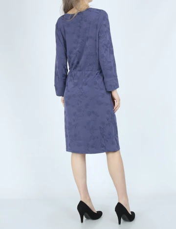 Rochie scurta Fransa, albastru Albastru