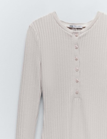 Salopeta Zara, crem, L