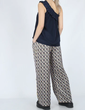 Bluza Fransa, bleumarin Albastru