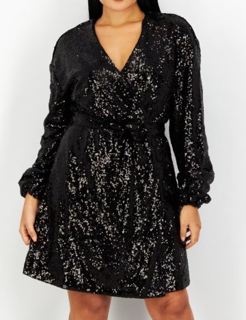 Rochie scurta NA-KD, negru