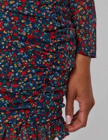 Rochie scurta Pepe Jeans, floral