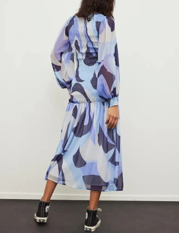 Rochie medie NA-KD, albastru