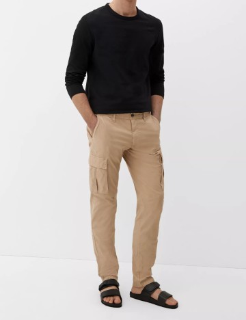 
						Pantaloni s.Oliver, crem