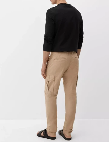Pantaloni s.Oliver, crem
