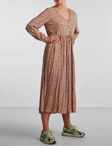Rochie medie Pieces, mix culori