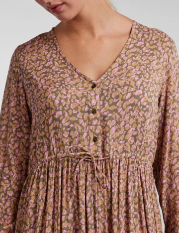 Rochie medie Pieces, mix culori