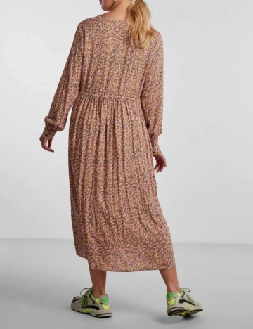 Rochie medie Pieces, mix culori