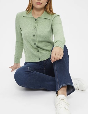 
						Cardigan Jacqueline de Yong, verde