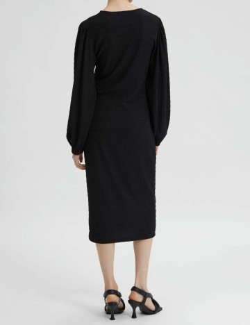 Rochie medie Selected Femme, negru