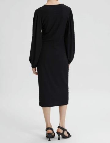 Rochie medie Selected Femme, negru