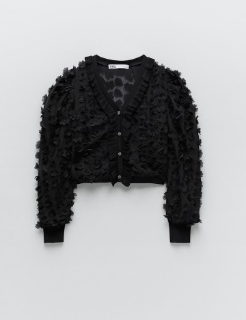 Bluza Zara, negru, S