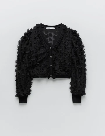 Bluza Zara, negru, S Negru