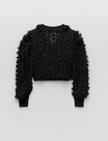Bluza Zara, negru, S