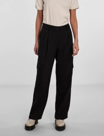 Pantaloni Pieces, negru