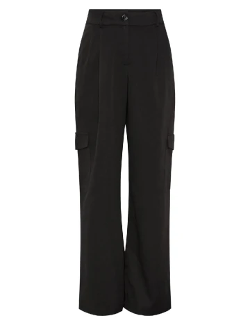 Pantaloni Pieces, negru
