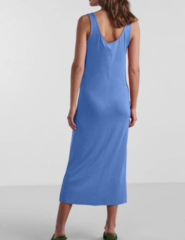 Rochie medie Pieces, albastru