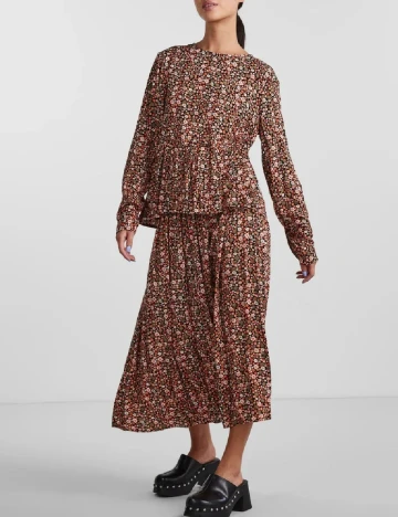 Bluza Pieces, floral print