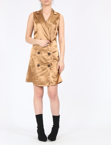 Rochie scurta Vila, auriu