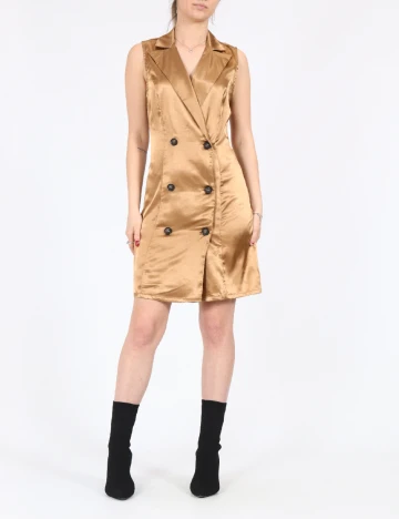 Rochie scurta Vila, auriu