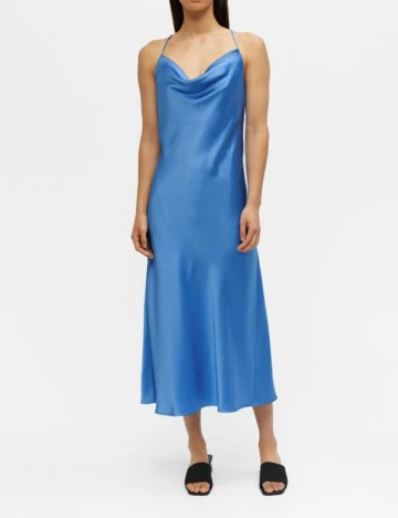 Rochie medie Object, albastru