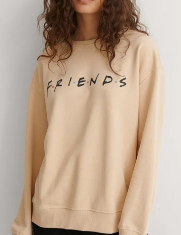 Bluza Oversize NA-KD, crem