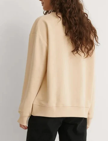 Bluza Oversize NA-KD, crem