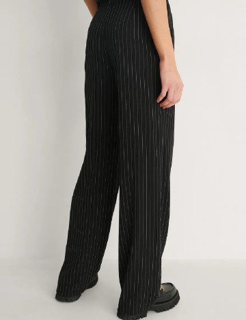 Pantaloni NA-KD, negru