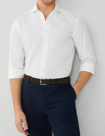 Camasa HACKETT, alb Alb