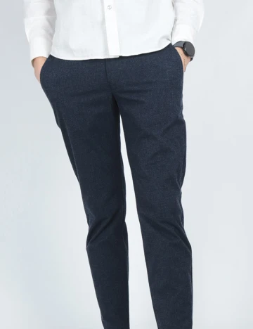 Pantaloni s.Oliver, bleumarin