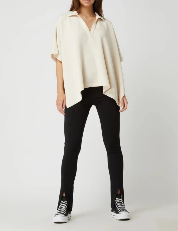 Poncho Comma, crem