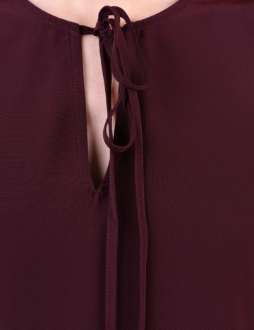 Rochie scurta Vila, visiniu