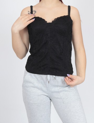 
						Top Vero Moda, negru