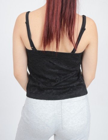 Top Vero Moda, negru