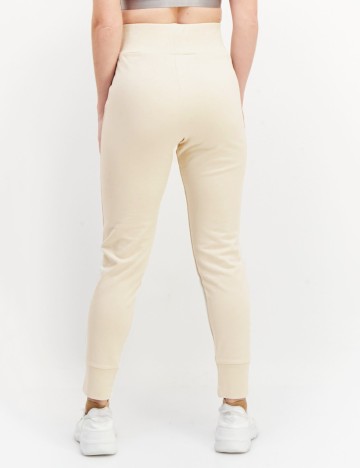 Pantaloni NA-KD, crem