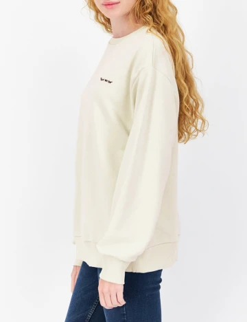Bluza NA-KD, crem