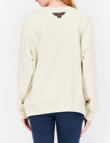 Bluza NA-KD, crem