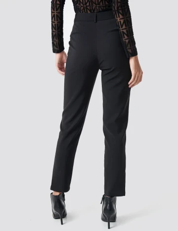 Pantaloni NA-KD, negru