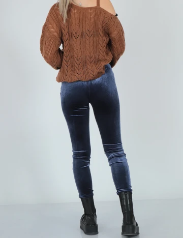 Pantaloni NA-KD, bleumarin