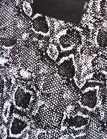 Pantaloni NA-KD, imprimeu sarpe