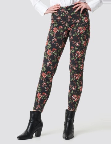 Pantaloni NA-KD, floral