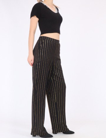 Pantaloni Vila, negru