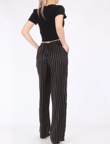 Pantaloni Vila, negru