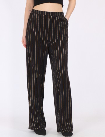 Pantaloni Vila, negru