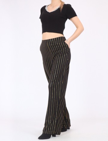 Pantaloni Vila, negru