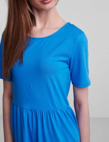 Rochie scurta Pieces, albastru