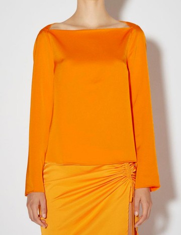 Bluza Something New, portocaliu