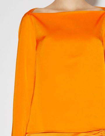 Bluza Something New, portocaliu