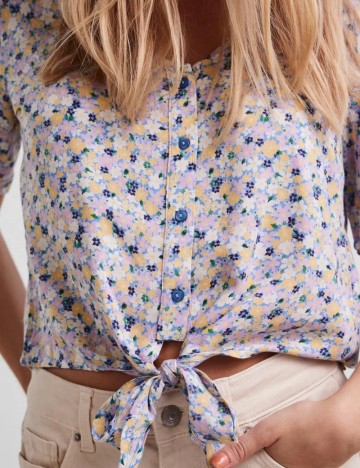 Camasa Pieces, floral print