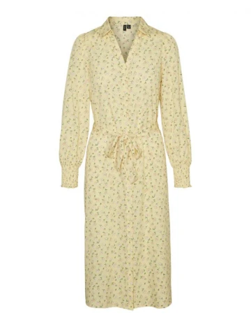 Rochie medie Vero Moda, galben