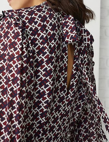 Rochie lunga Tommy Hilfiger, mix culori